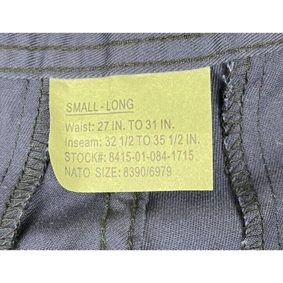 New Rothco BDU Unisex Blue Cargo Pants Military Tactical Uniform Size 27-31 - Picture 3 of 14